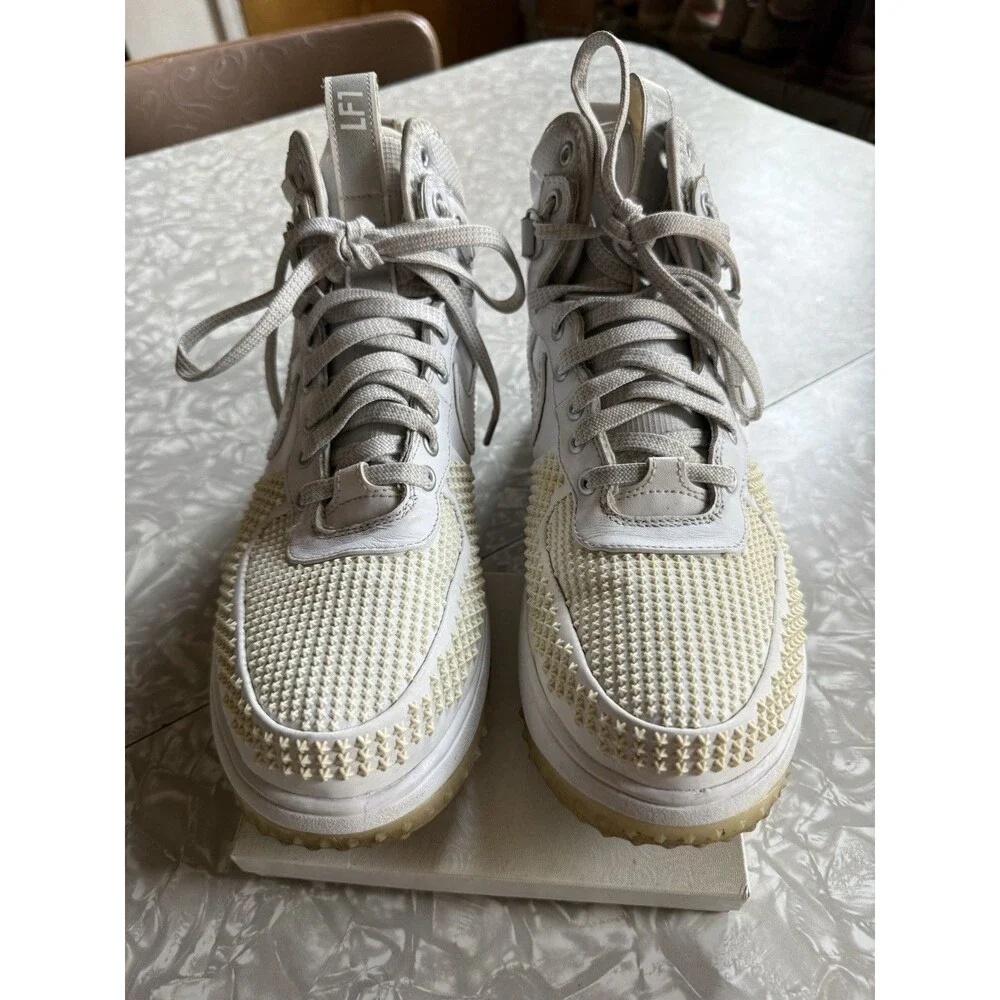 Size 11 - Nike Lunar Force 1 Duckboot Triple White